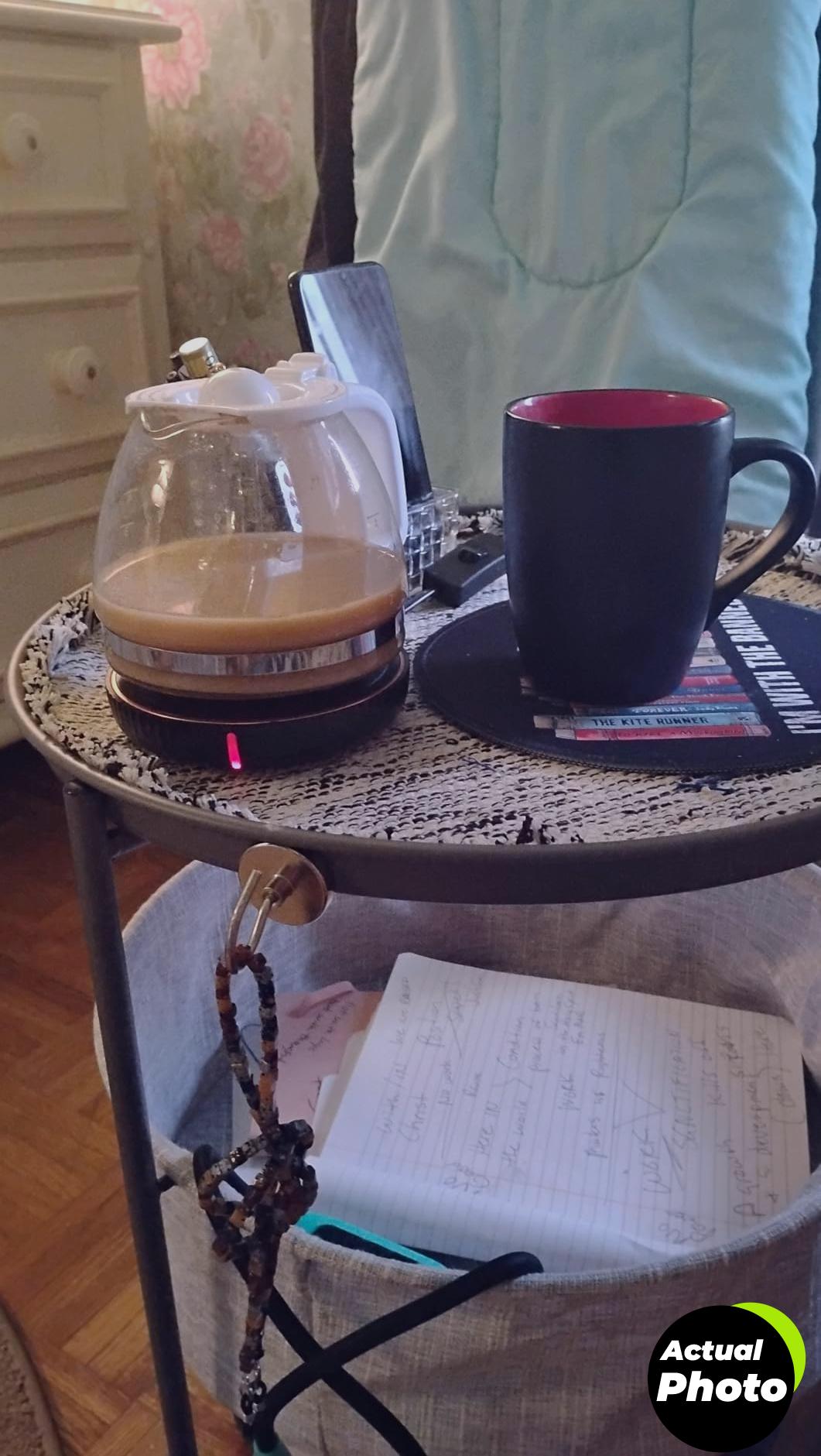 housegem-candle-warmer-plate-desk-mug-heater-black-foto-2