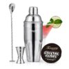 Elevate My Mixology Game with the KITESSENSU Cocktail Shaker Set!