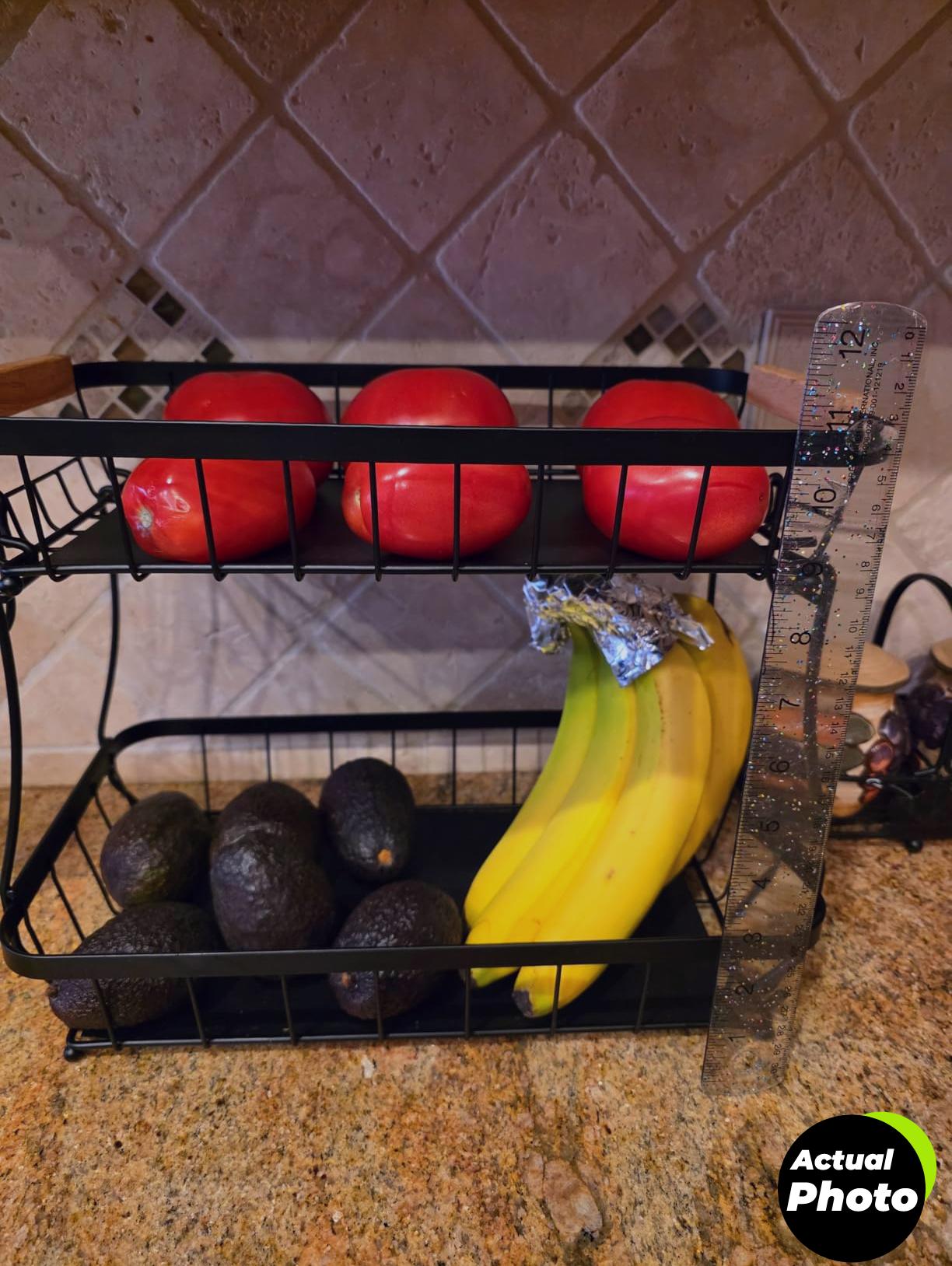 large-fruit-basket-2-tier-metal-wooden-handle-foto-2