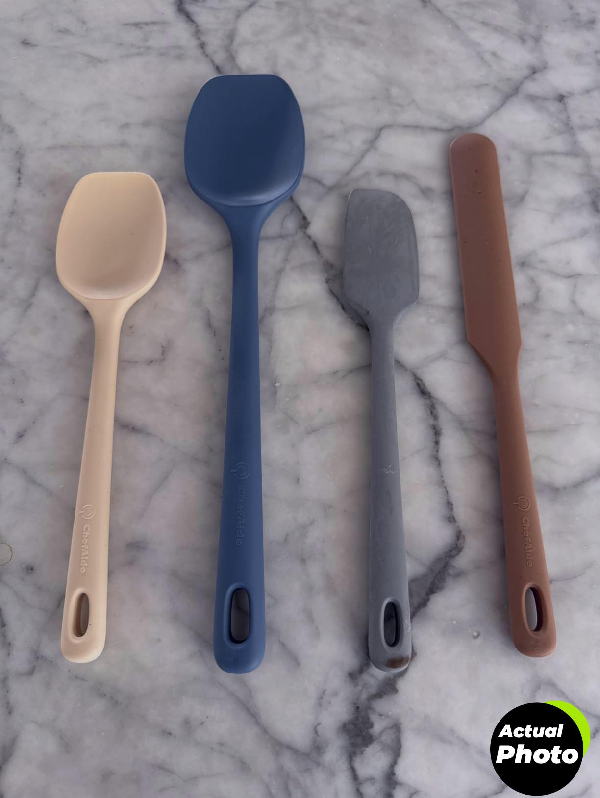 silicone-spatula-set-5-pieces-upgrade-strong-handle-foto-1