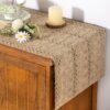 Charming Socomi Boho Table Runner Adds Rustic Elegance to Any Space