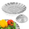 Versatile Stainless Steel Veggie Steamer Basket for Effortless Cooking