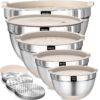 Great mixing bowls set for any kitchen needs!