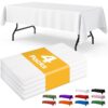 My Take on White Plastic Tablecloths Pack: Are They a Must-Have?
